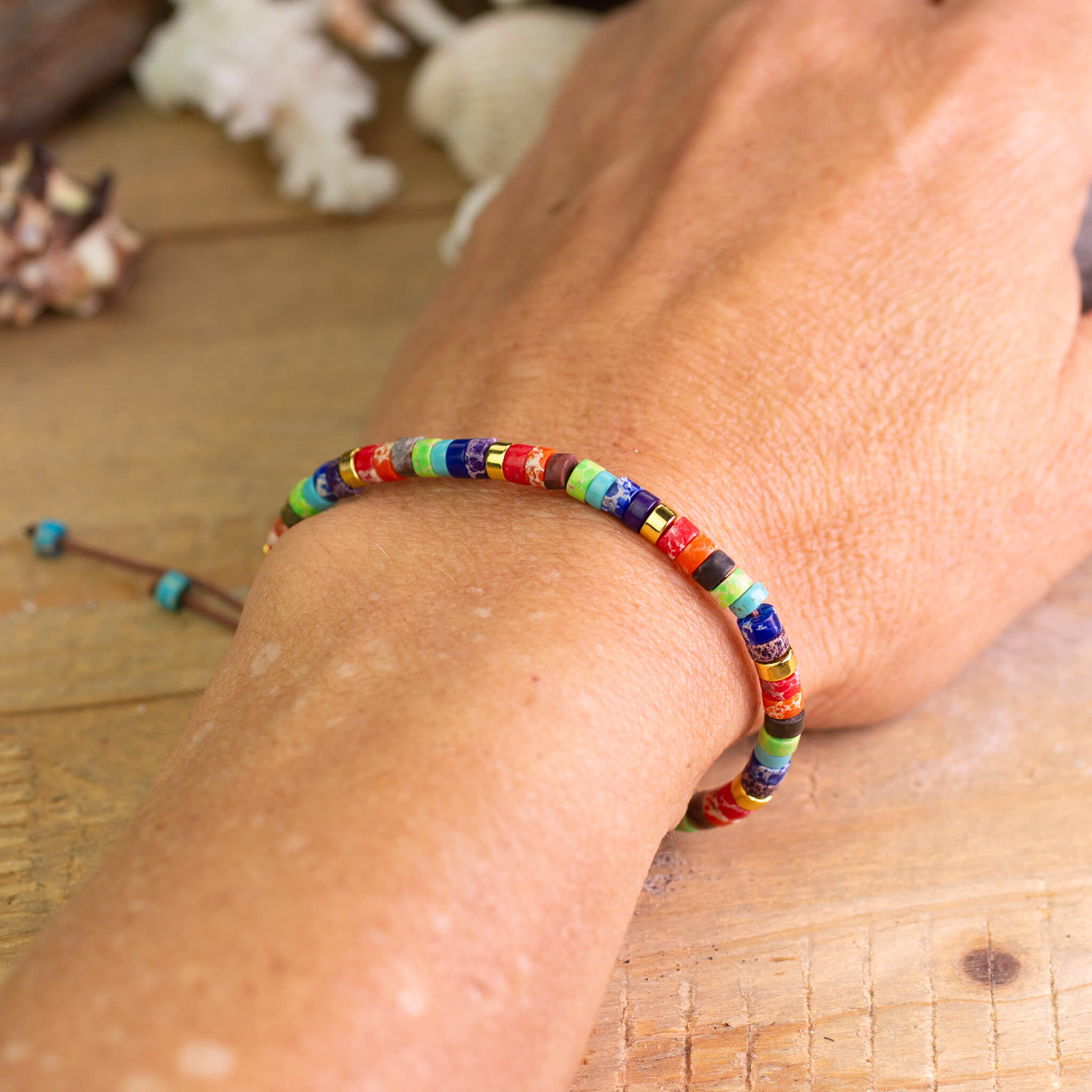 7 Chacras Energéticos | Pulseira | Equivalente