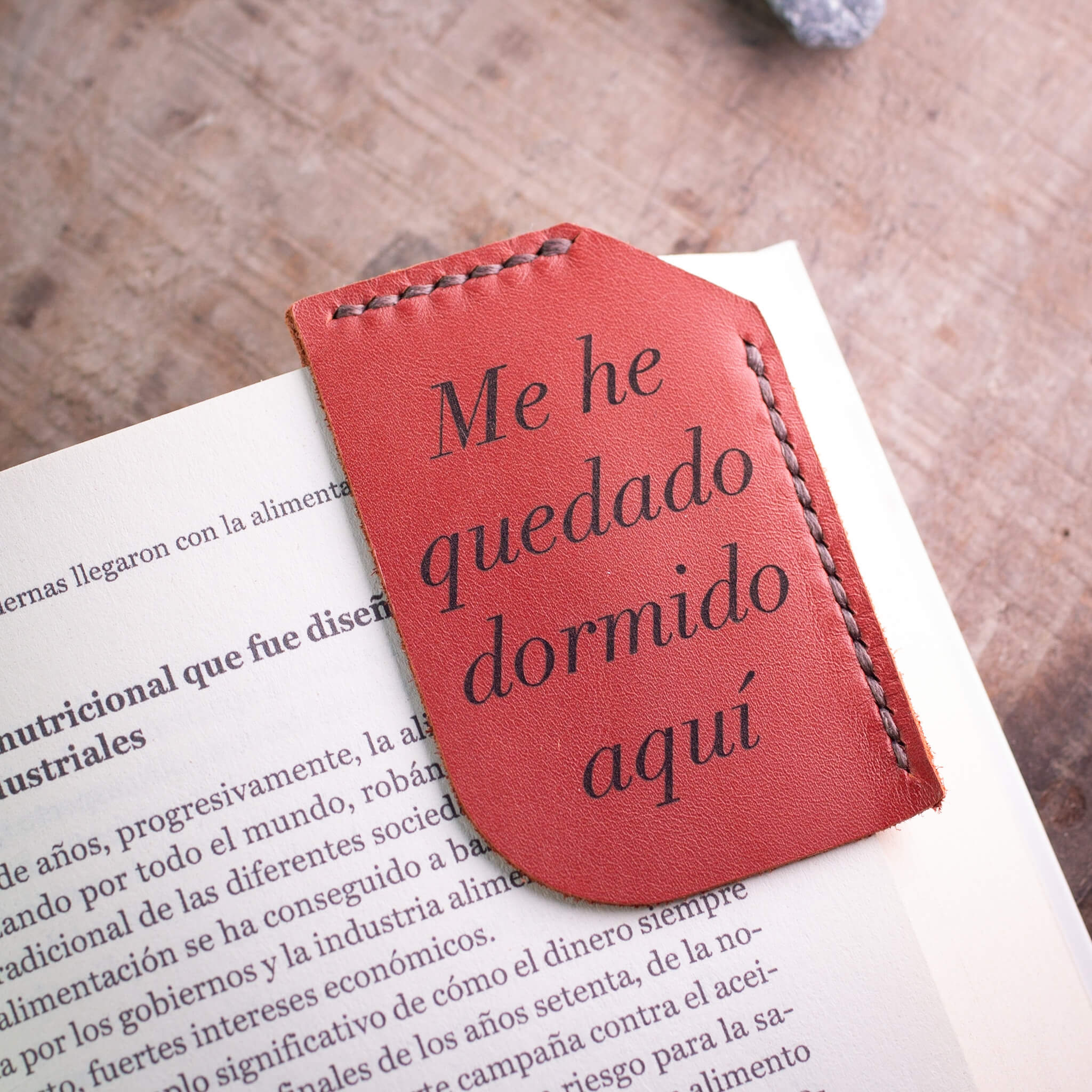 Frases em couro | Pacote de marcadores de 3 | da Equant