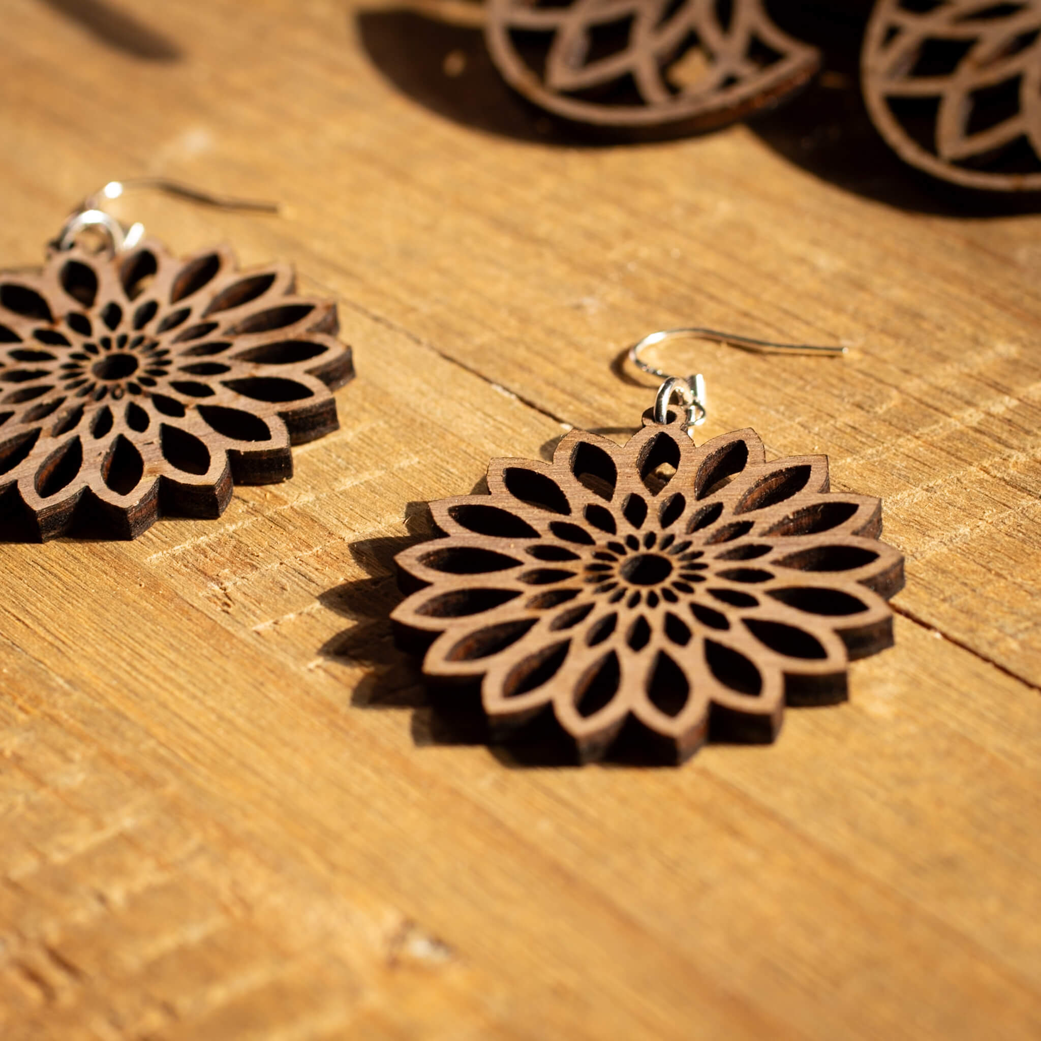 Sutra Floral | Pendientes | by Equannt