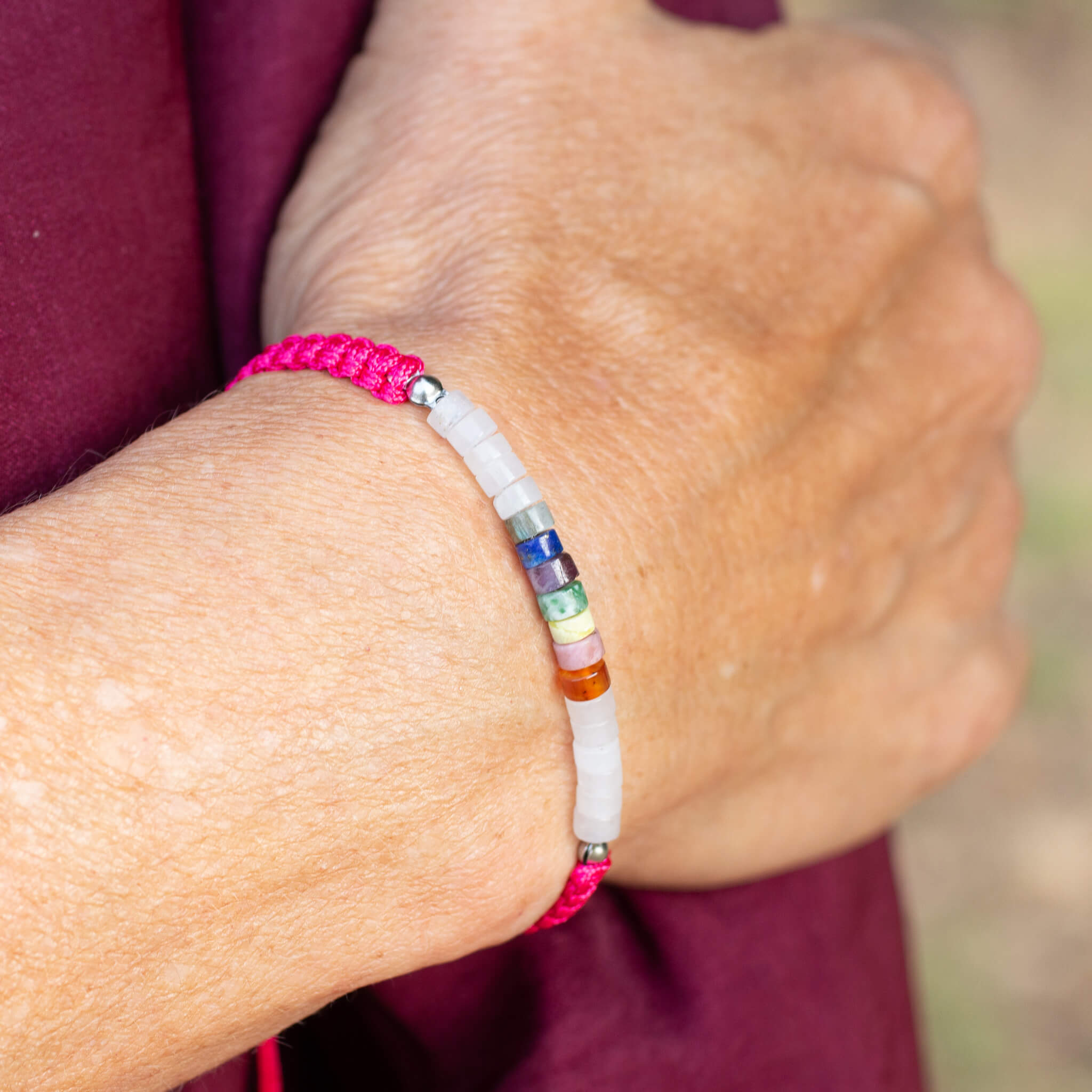 7 Latidos Frambuesa | pulsera | by Equannt