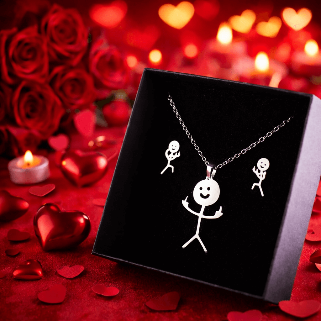 Que te den | Conjunto |  Collar y pendientes mini