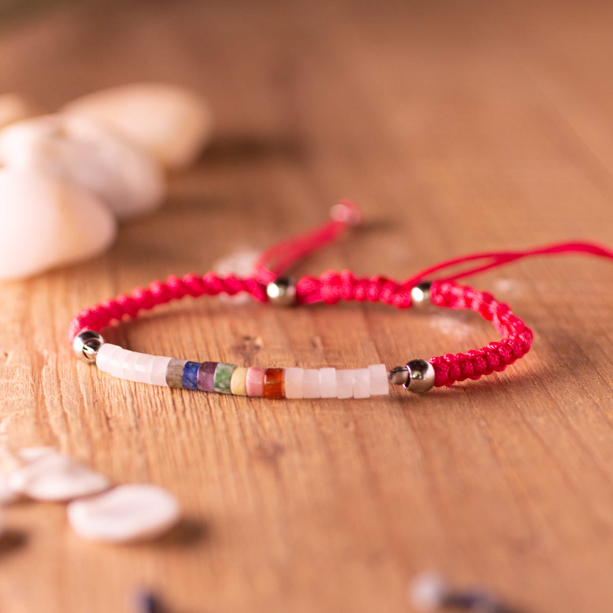 7 Latidos Frambuesa | pulsera | by Equannt